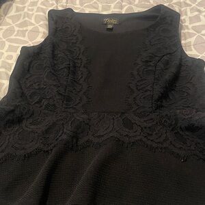 Thalia Sodi Black and Gold Logo Label